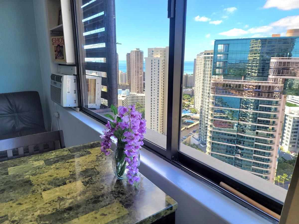Waikiki Condo High Floor Views Beaches Convention Center Honolulu Eksteriør bilde