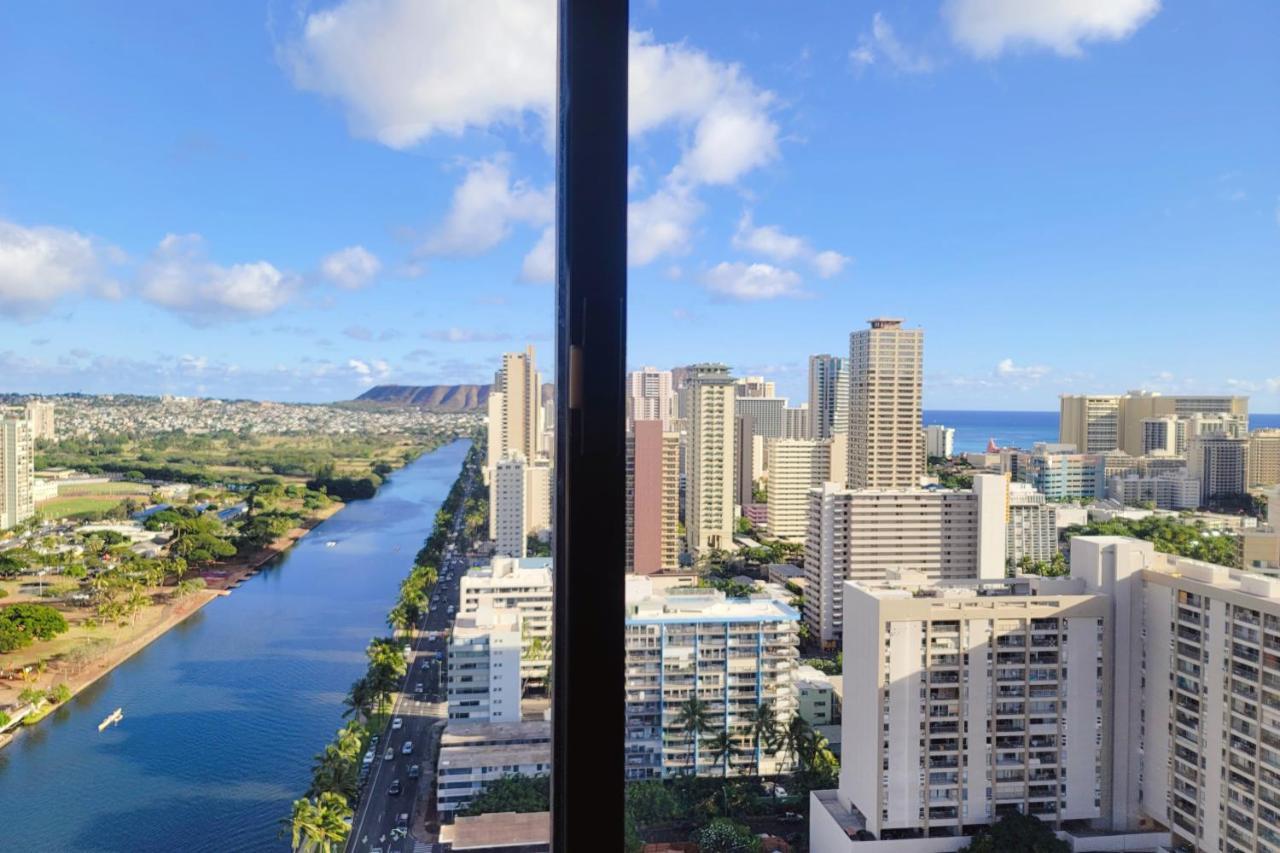 Waikiki Condo High Floor Views Beaches Convention Center Honolulu Eksteriør bilde