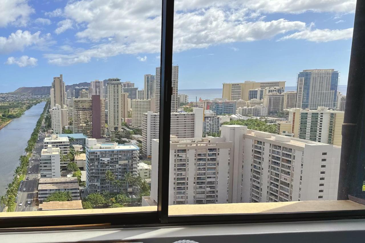 Waikiki Condo High Floor Views Beaches Convention Center Honolulu Eksteriør bilde