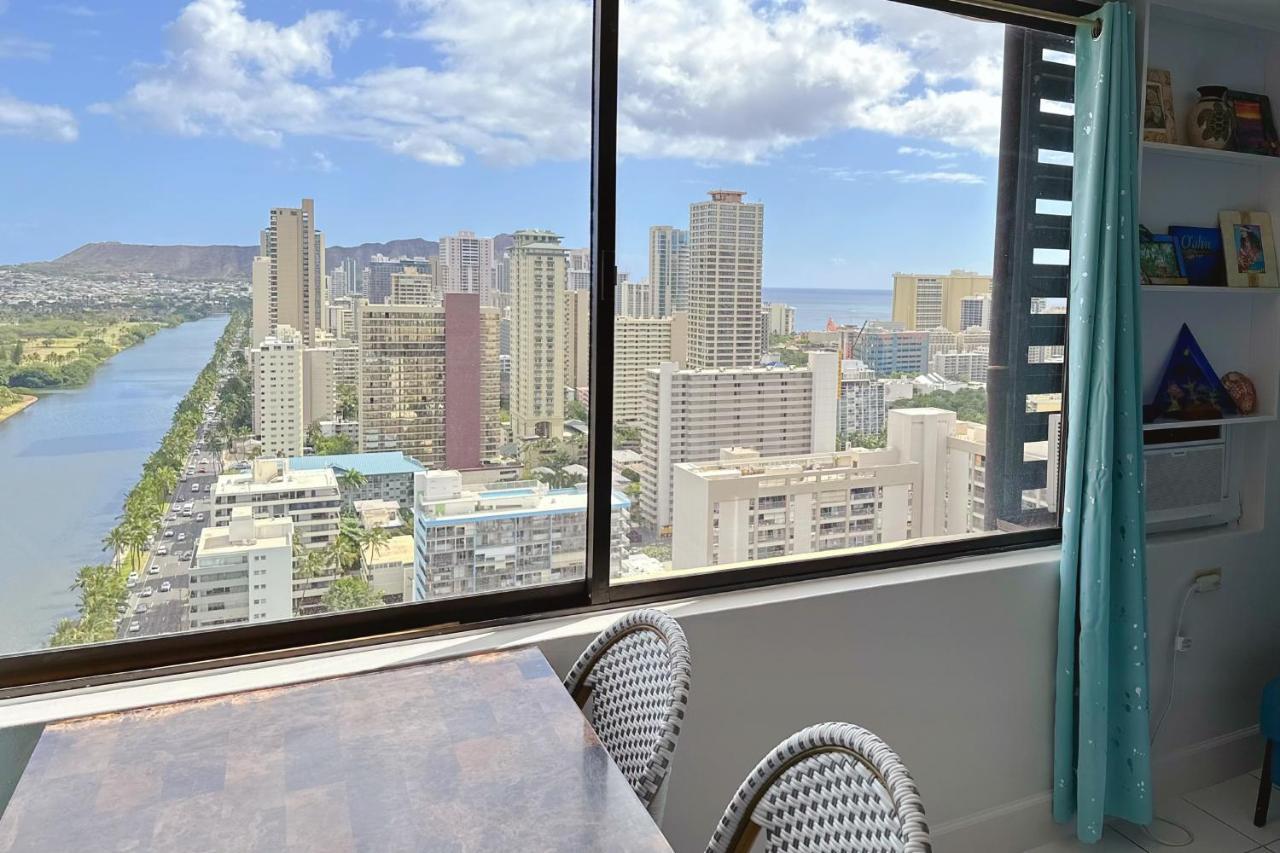 Waikiki Condo High Floor Views Beaches Convention Center Honolulu Eksteriør bilde