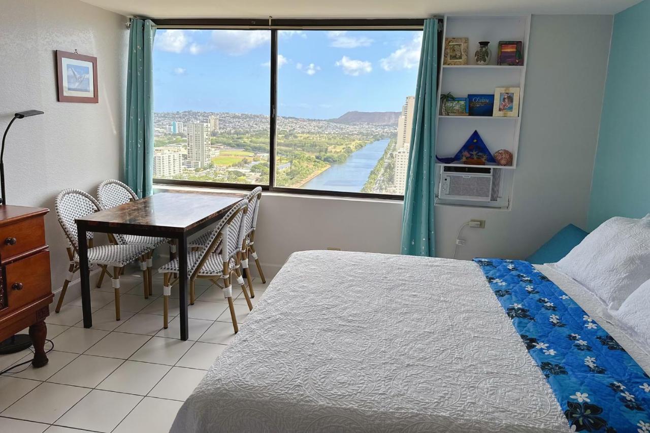 Waikiki Condo High Floor Views Beaches Convention Center Honolulu Eksteriør bilde